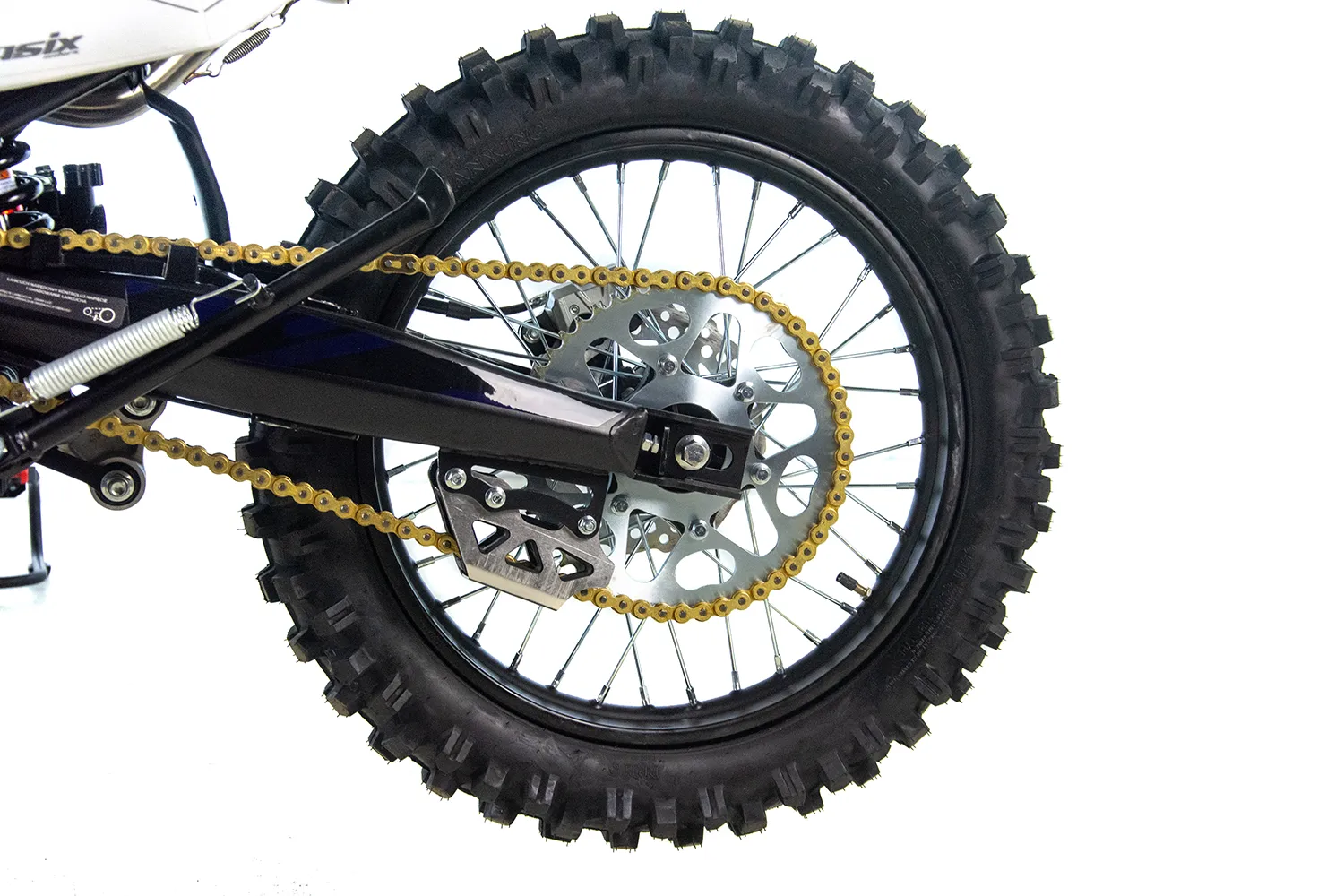 Motocicleta Cross/Enduro Asix XB83, 150cc, roti 21/18, culoare gri-albastru, pornire electromotor - imagine 9