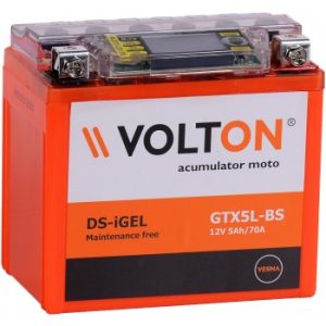 BATERIE ATV MOTO SCUTER 5 AH GEL VOLTON